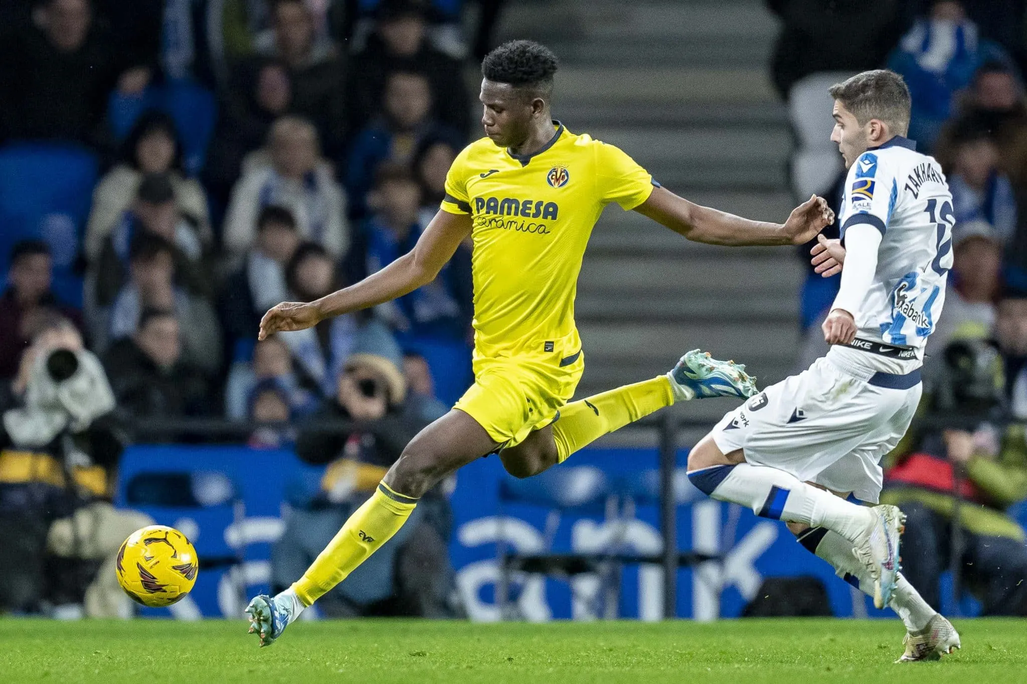O Villarreal deu show de efetividade e conquistou uma baita vit&oacute;ria contra a Real Sociedad fora de casa
