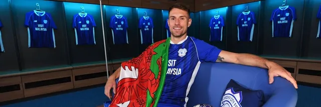 Ramsey &eacute; apresentado pelo Cardiff e volta para casa ap&oacute;s mais de dez anos
