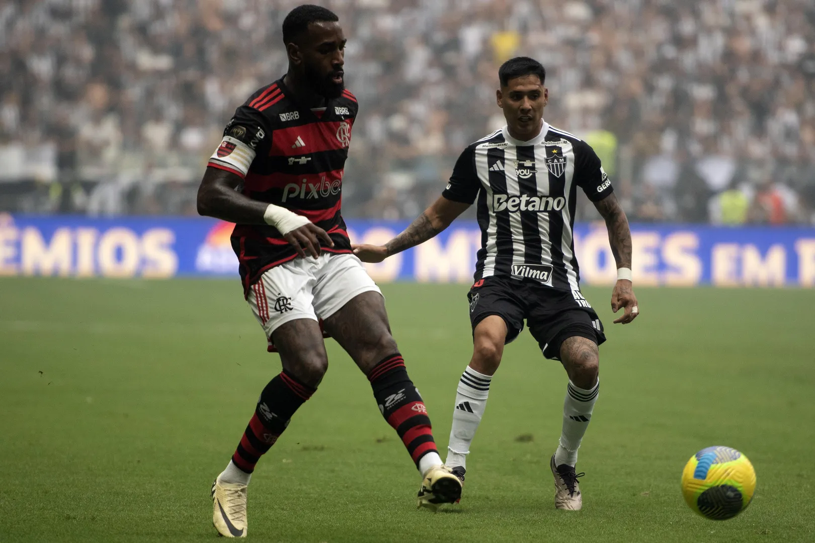 Partida entre Atletico MG x Flamengo pela Copa do Brasil