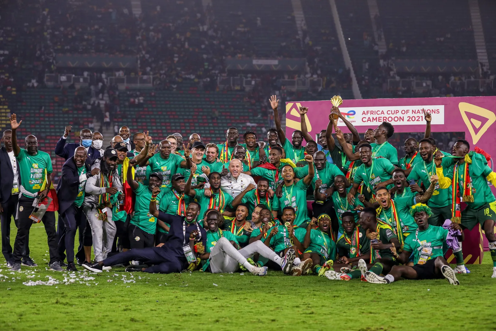 Foto: (Imago) - Senegal, campe&atilde;o da Copa Africana de Na&ccedil;&otilde;es 2021