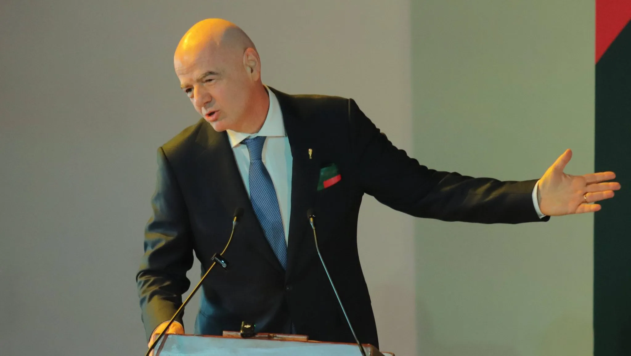 Gianni Infantino, presidente da Fifa