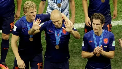E pensar que, n&atilde;o faz muito tempo, Robben tinha a fama de amarelar&hellip;