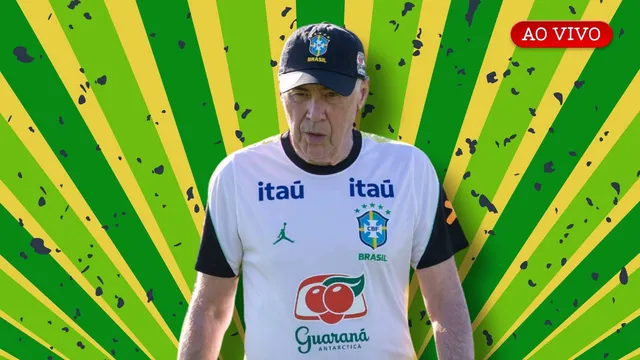 Siga AO VIVO: Ancelotti testa mudan&ccedil;as na escala&ccedil;&atilde;o para amistoso