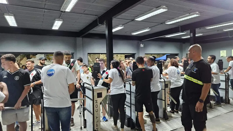 S&atilde;o Janu&aacute;rio j&aacute; tem biometria facial em 100% das catracas do est&aacute;dio 