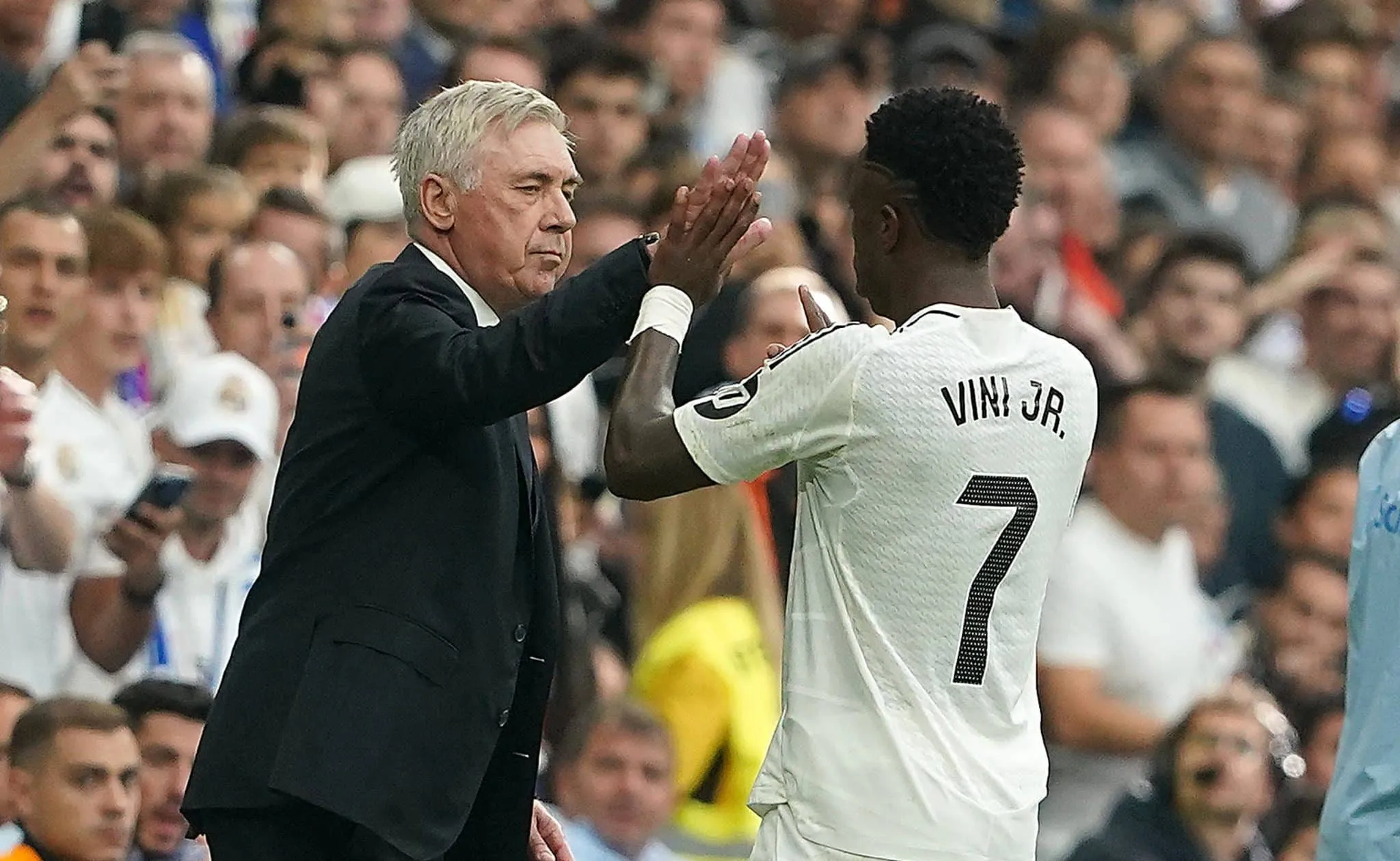 Ancelotti revela bastidores de dificuldade de Vin&iacute;cius J&uacute;nior na Sele&ccedil;&atilde;o