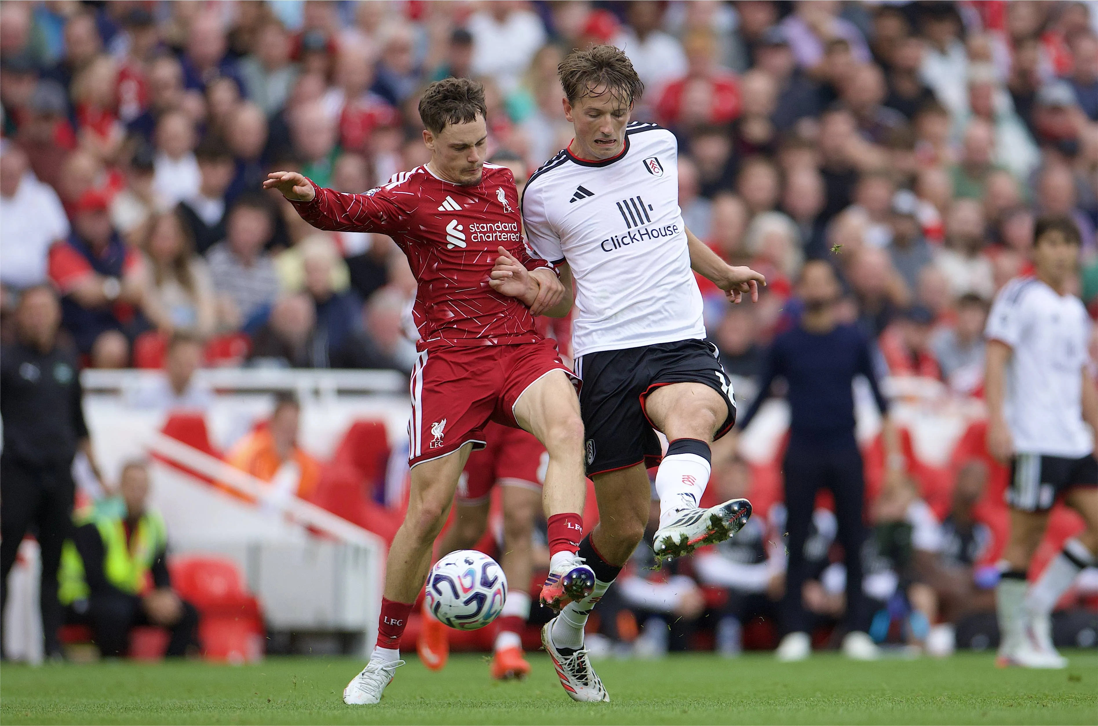 Florian Wirtz durante partida contra o Fulham (Foto: IMAGO / Propaganda Photo)