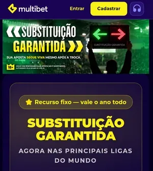 Substitui&ccedil;&atilde;o Garantida da Multibet