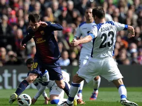 Messi e Iniesta d&atilde;o show e Barcelona amassa Getafe
