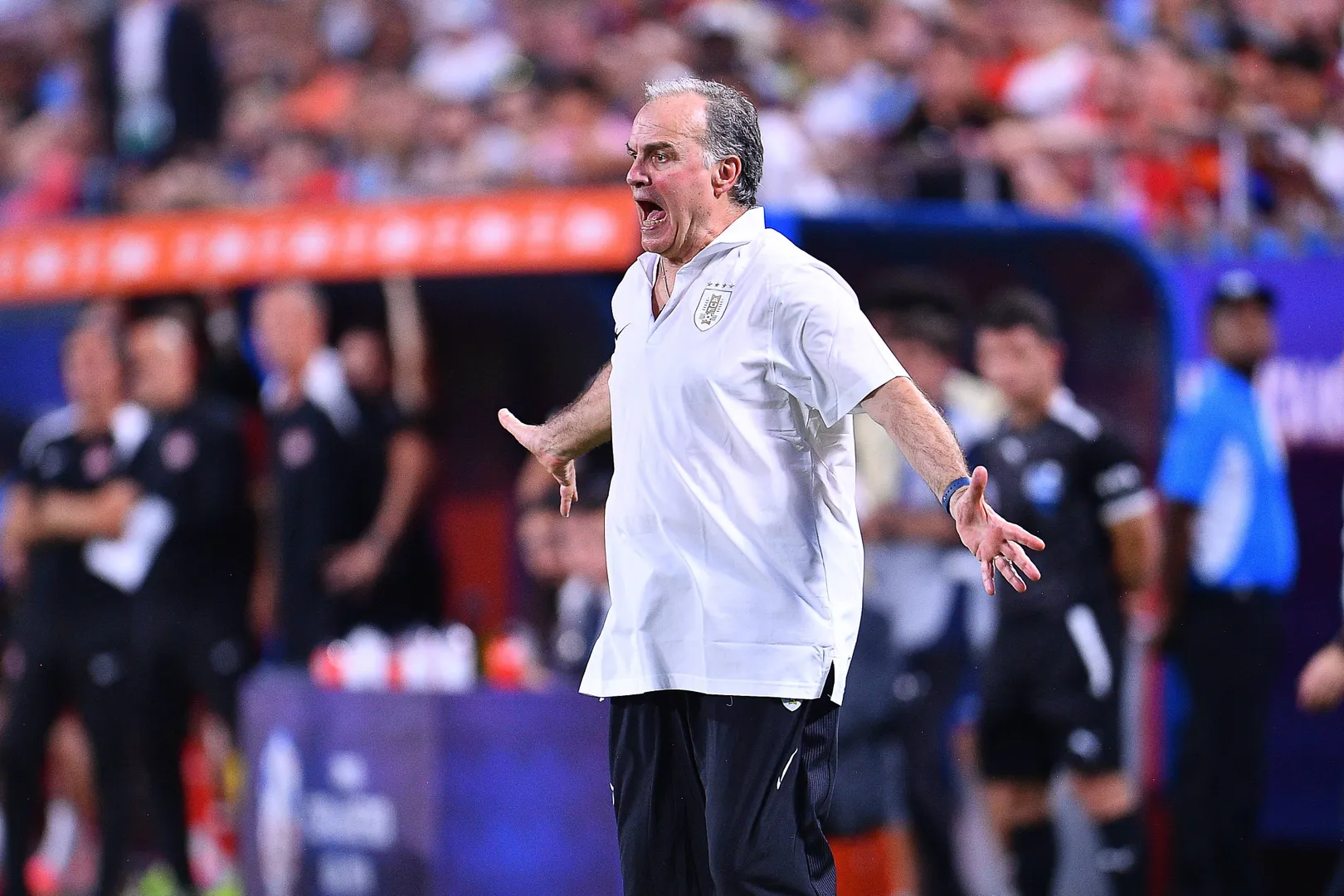 Foto: (Imago) - Marcelo Bielsa, t&eacute;cnico do Uruguai