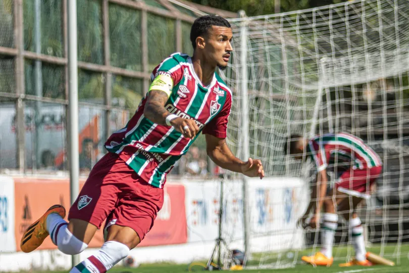 Jeft&eacute; era destaque na base do Fluminense em Xer&eacute;m - Foto: LEONARDO BRASIL/ FLUMINENSE FC