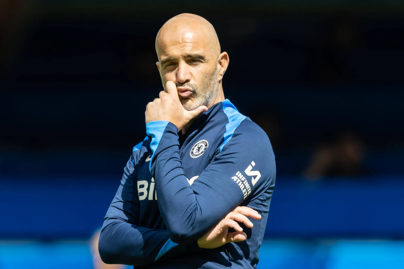 Foto: (Imago) - Enzo Maresca, t&eacute;cnico do Chelsea