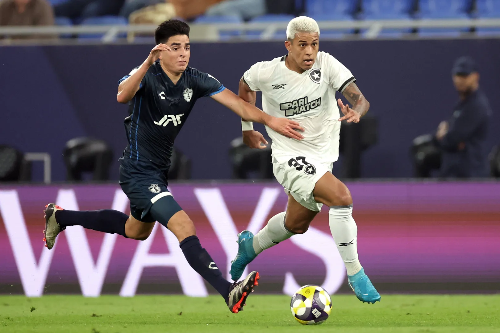 Botafogo n&atilde;o esteve &agrave; altura do Pachuca no Intercontinental - Foto: (V&iacute;tor Silva/Botafogo)