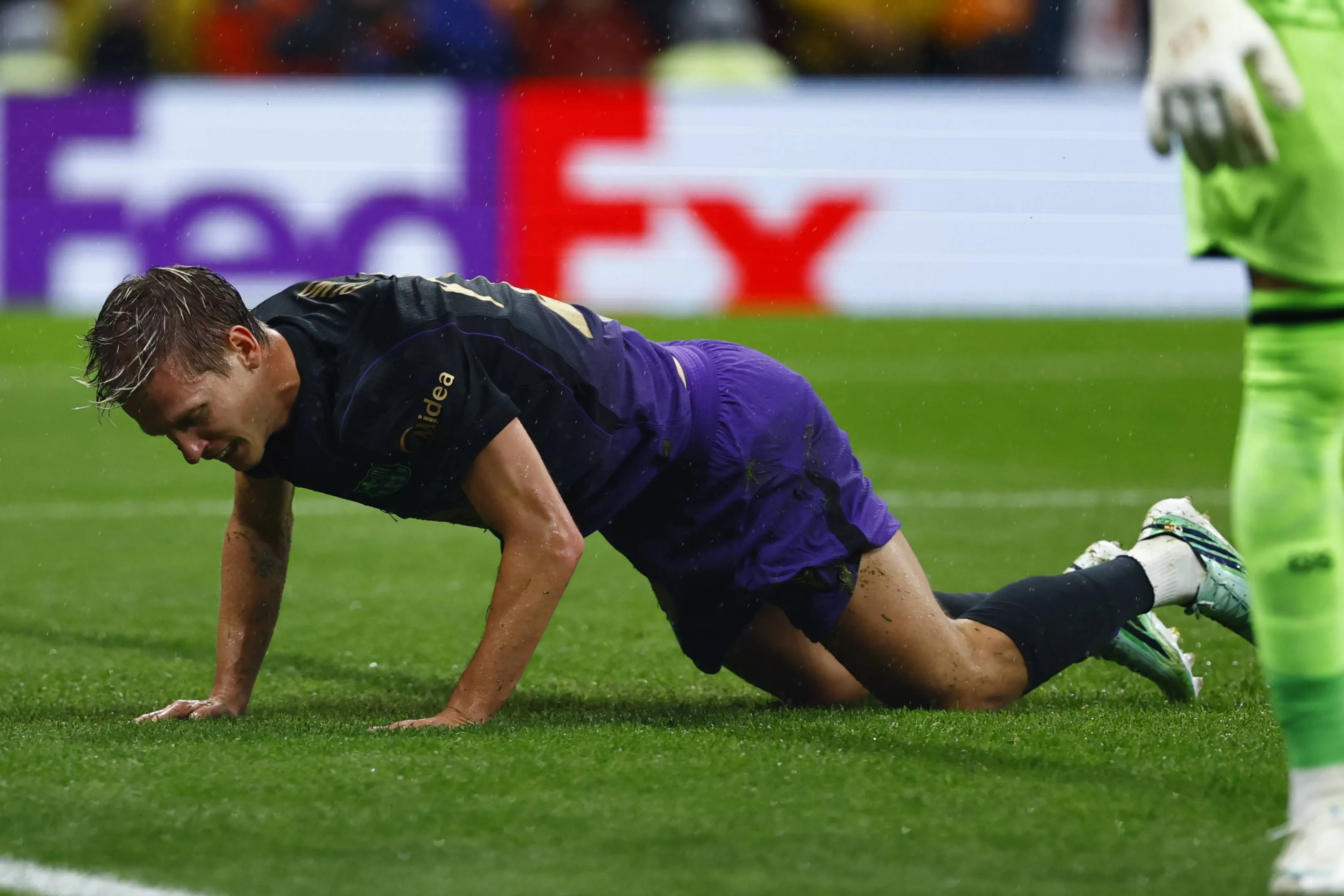 Dani Olmo em Galatasaray x Barcelona