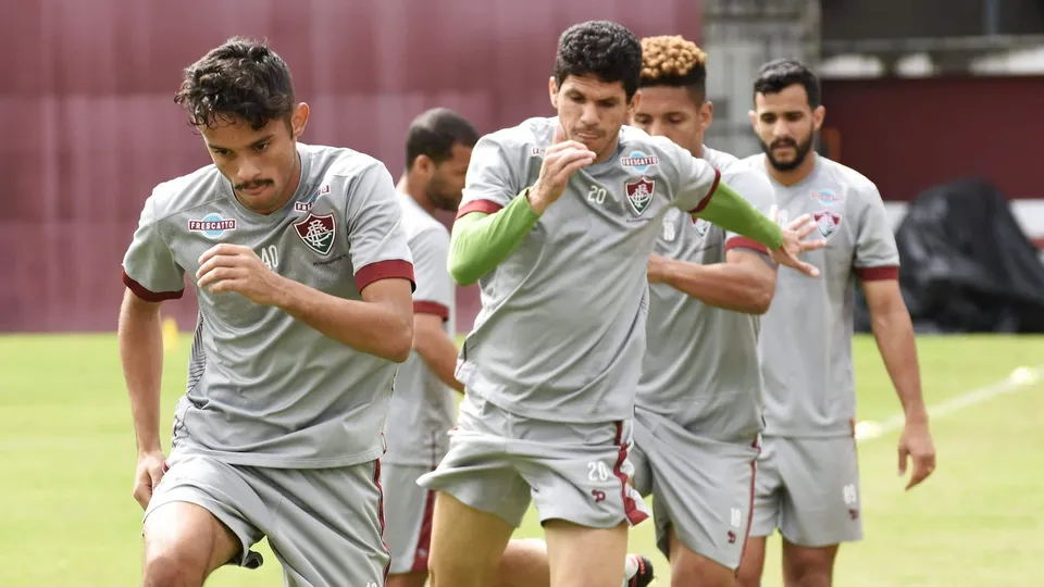 Gustavo Scarpa e Magno Alves juntos no Fluminense em 2016 - Foto: MAILSON SANTANA/FLUMINENSE FC