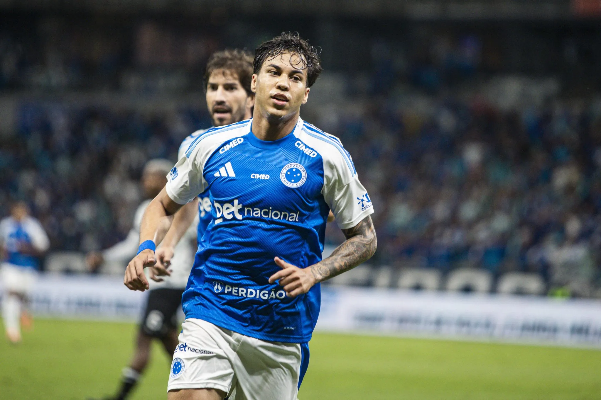 Kaio Jorge ap&oacute;s gol marcado pelo Cruzeiro