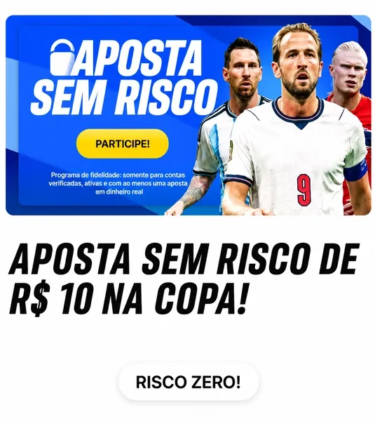 Aposta sem Risco, da Superbet