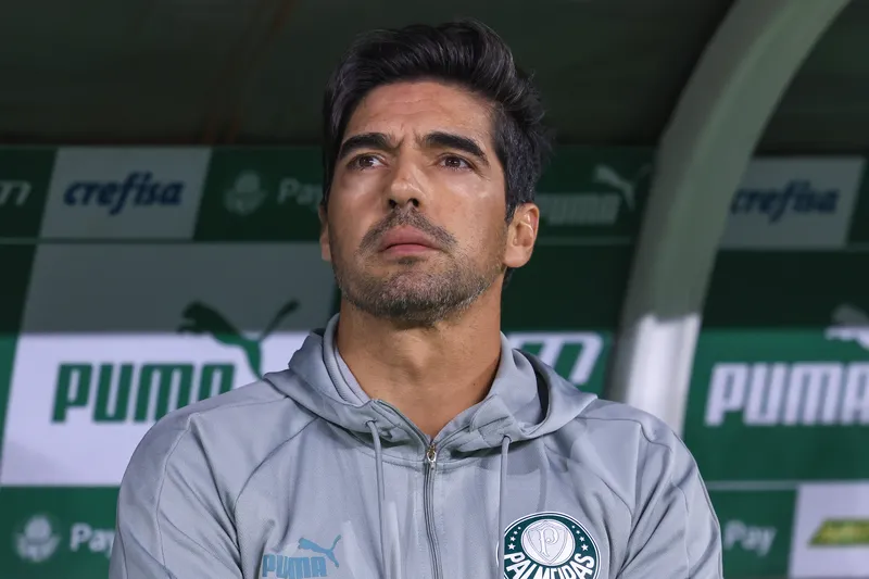 Abel Ferreira se pronuncia ap&oacute;s resposta &agrave; rep&oacute;rter. Foto: Icon Sport
