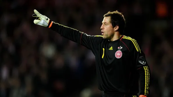 Goleiro Sorensen se aposenta da sele&ccedil;&atilde;o da Dinamarca