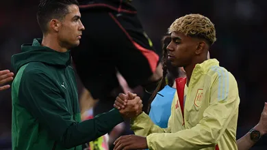 N&atilde;o ganhou nada? Filho de Cristiano Ronaldo n&atilde;o foge de pergunta sobre Lamine Yamal