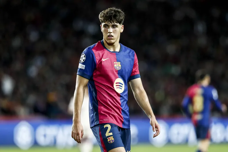 Pau Cubars&iacute; em a&ccedil;&atilde;o pelo Barcelona