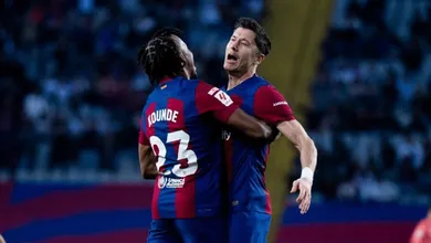 O Barcelona sofreu em casa contra o Alav&eacute;s, mas a precis&atilde;o de Lewa possibilitou a virada