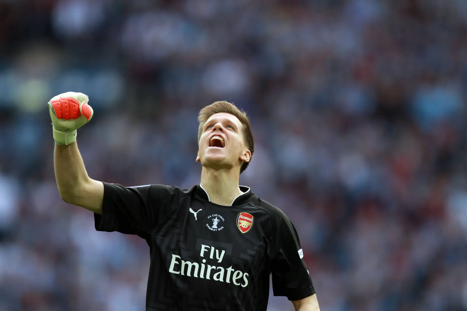 Szczesny comemora t&iacute;tulo da FA Cup pelo Arsenal (Foto: IMAGO / Paul Marriott)