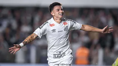 Diante de um ap&aacute;tico Atl&eacute;tico-MG, Santos vence sem nem precisar de Neymar