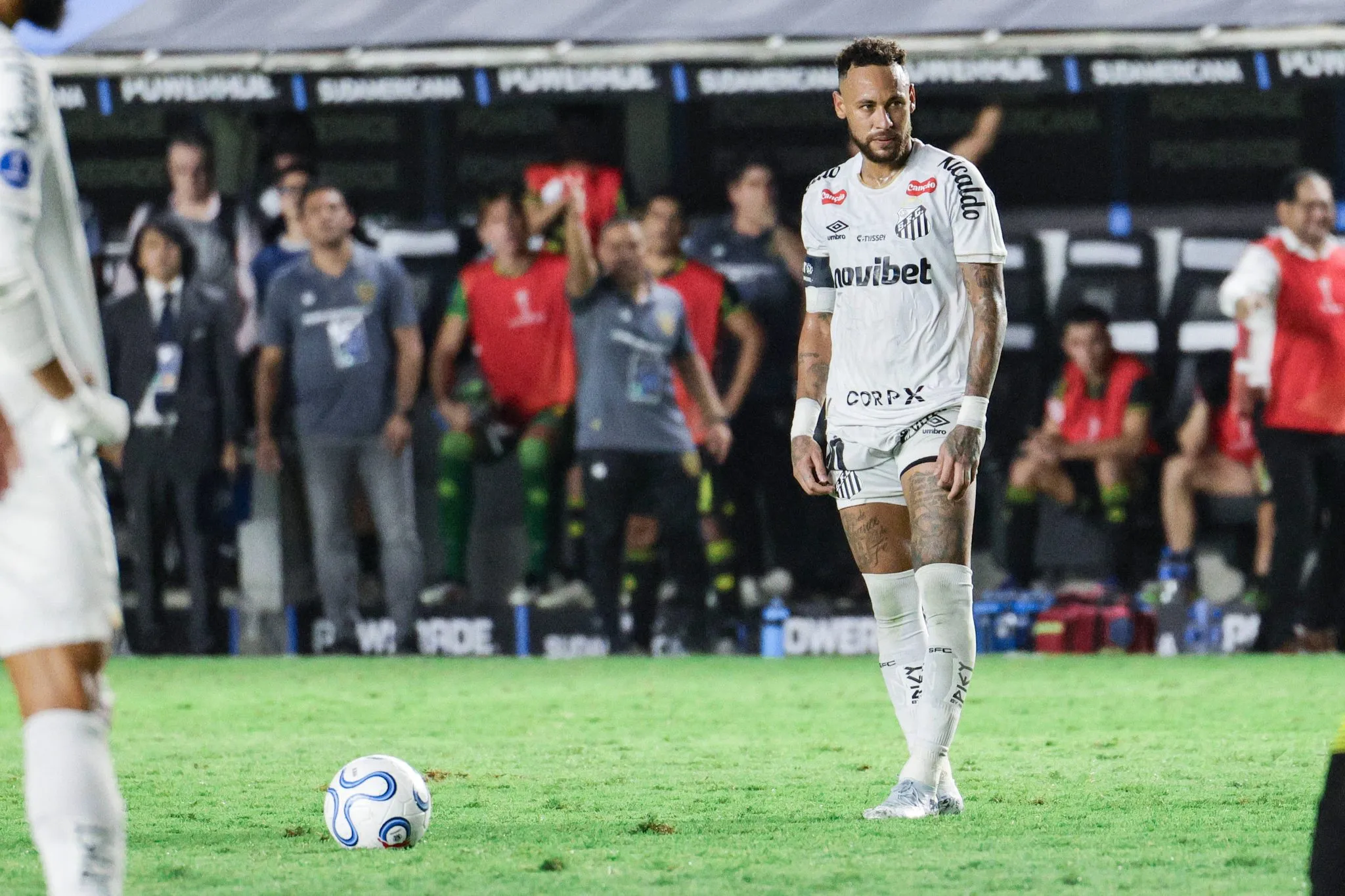 Neymar, atacante do Santos (Foto: IMAGO / Sports Press Photo)