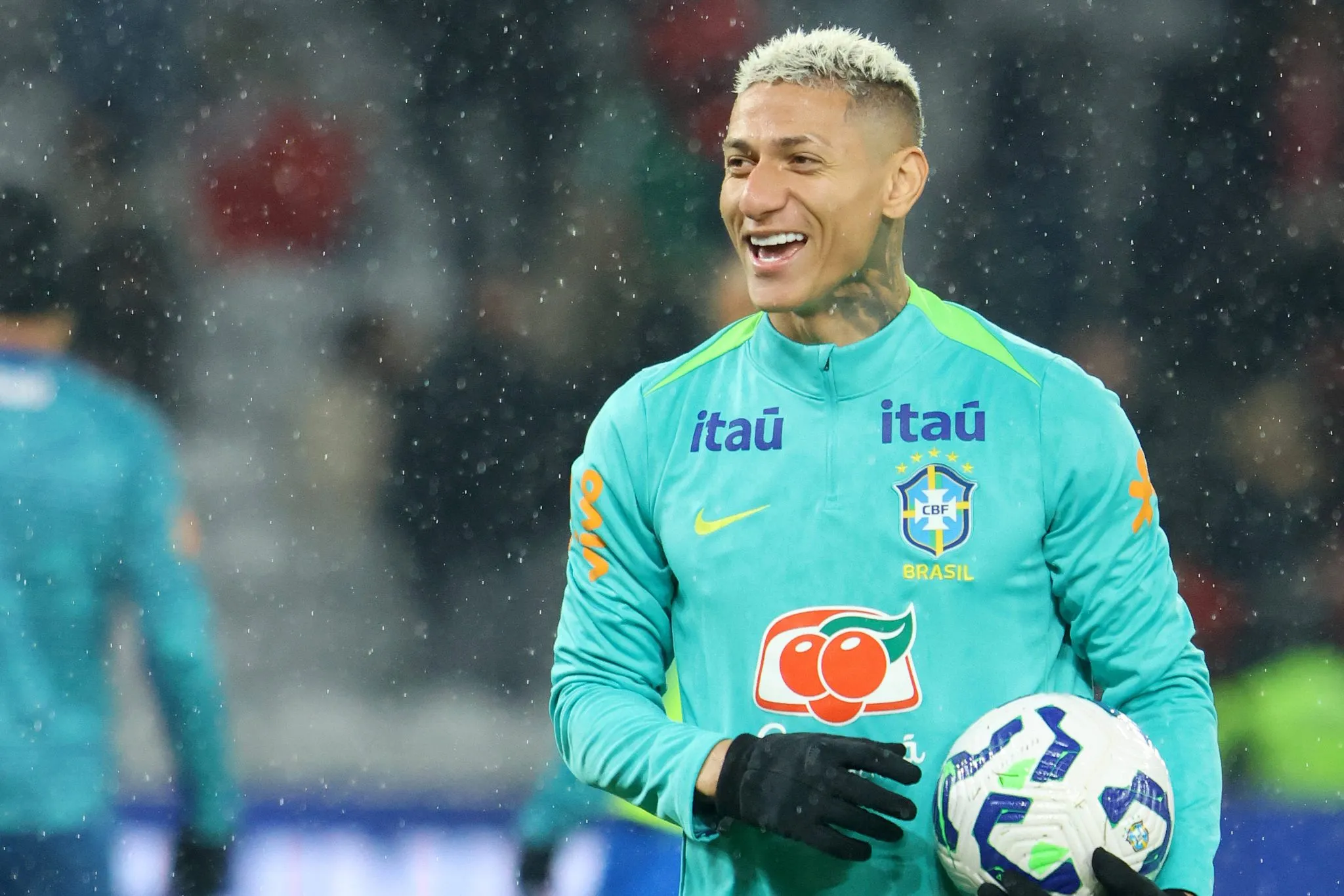 Richarlison pela sele&ccedil;&atilde;o brasileira