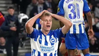 Enorme vantagem da Roma foi demais para o Brighton, que s&oacute; conseguiu vencer por um e foi eliminado