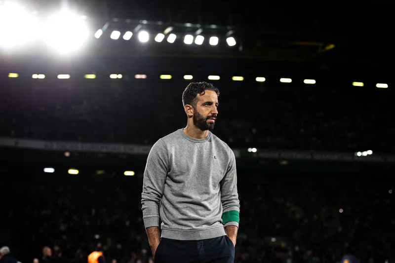 R&uacute;ben Amorim, novo t&eacute;cnico do Manchester United 