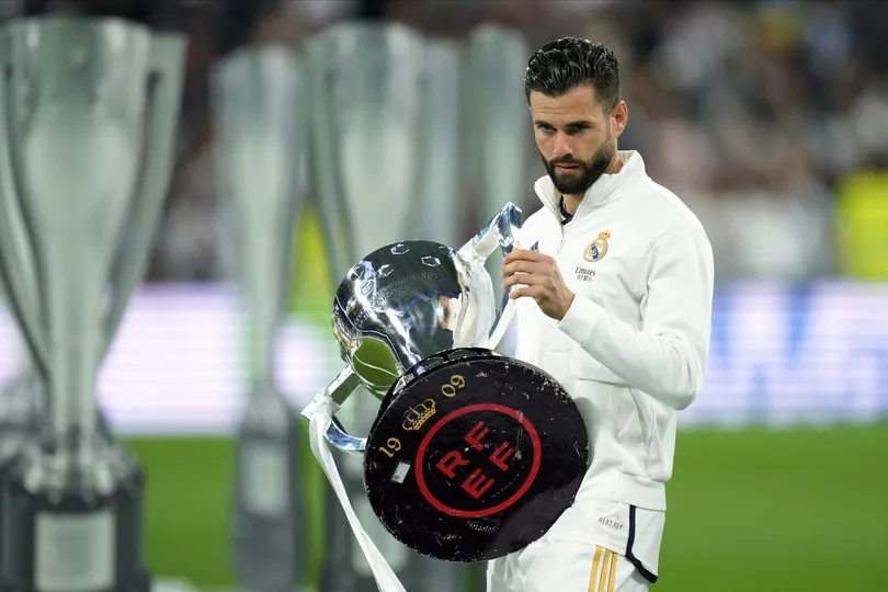 Foto: (IconSport) - Nacho Fern&aacute;ndez &eacute; multicampe&atilde;o pelo Real Madrid