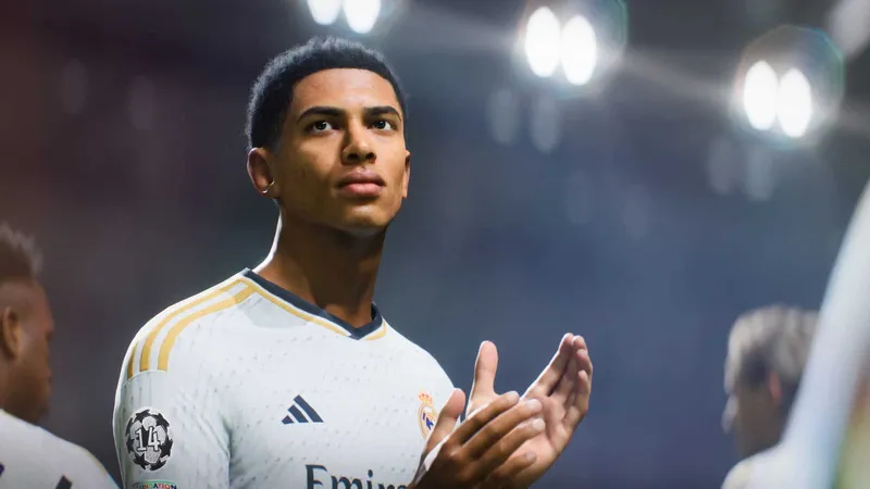 Jude Bellingham &eacute; a capa do EA Sports FC 25. Foto: Reprodu&ccedil;&atilde;o EA Sports