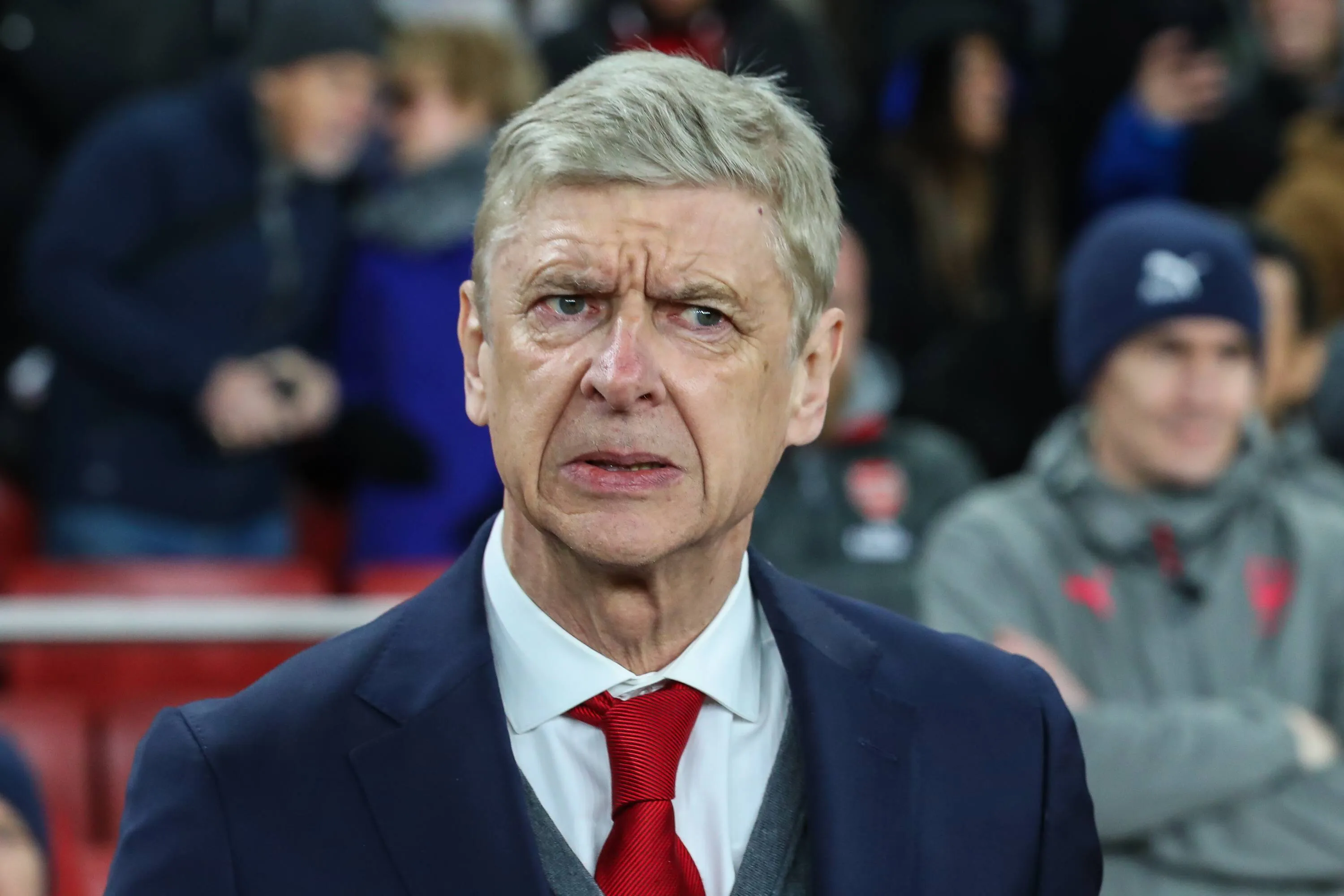 O ex-técnico Arsène Wenger