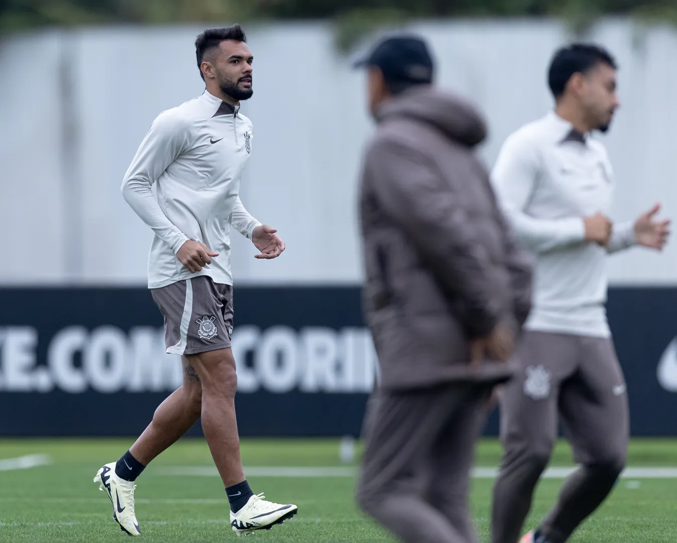Ram&oacute;n, Raniele e Matheus Ara&uacute;jo Corinthians