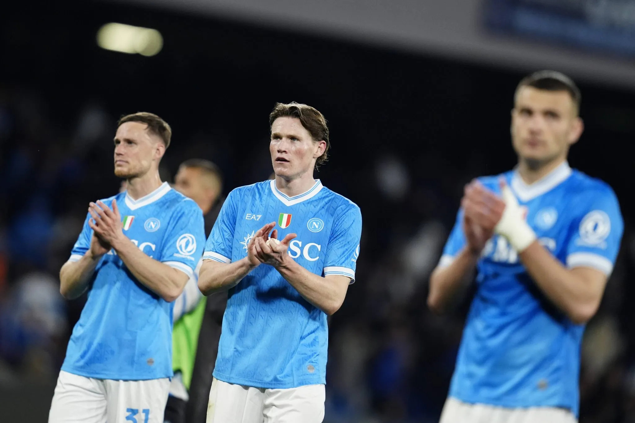Scott McTominay &eacute; um dos l&iacute;deres do Napoli (Foto: Imago/Goal Sports Images)