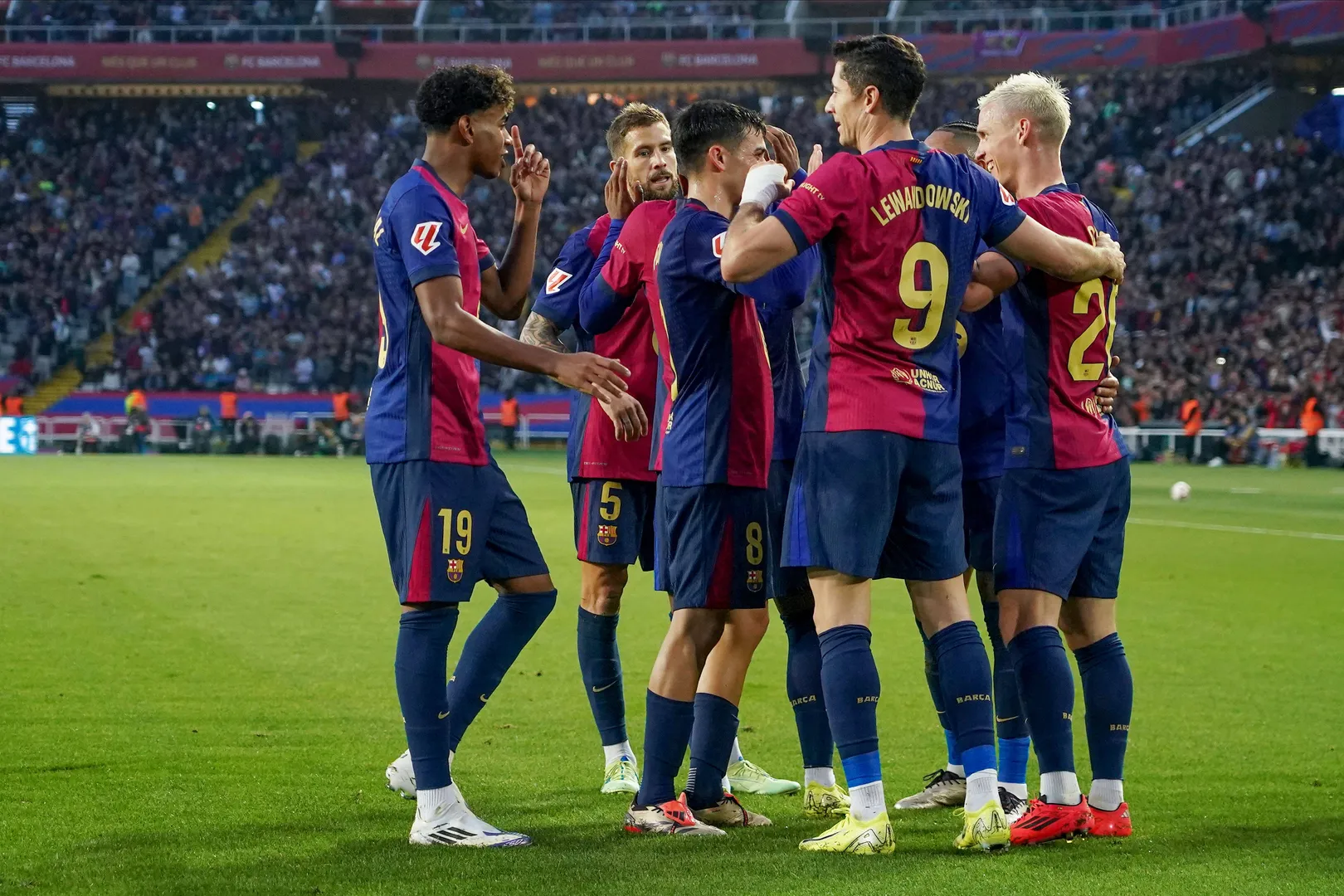 Barcelona de Hansi Flick &eacute; agressivo do in&iacute;cio ao fim Foto: (Imago)