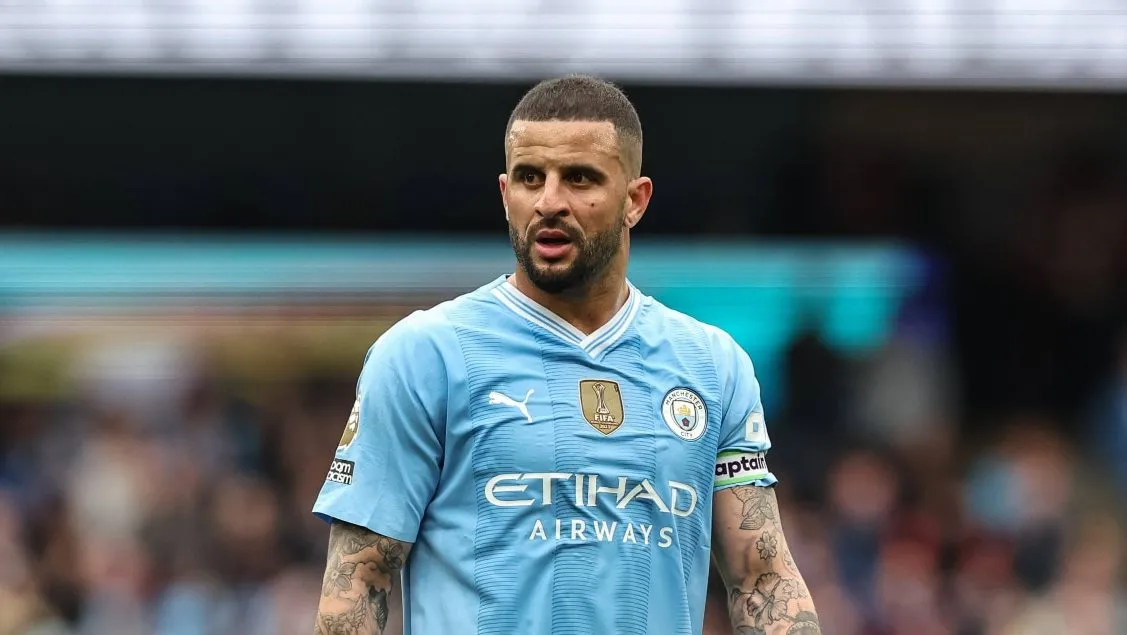 Kyle Walker no Manchester City (IMAGO