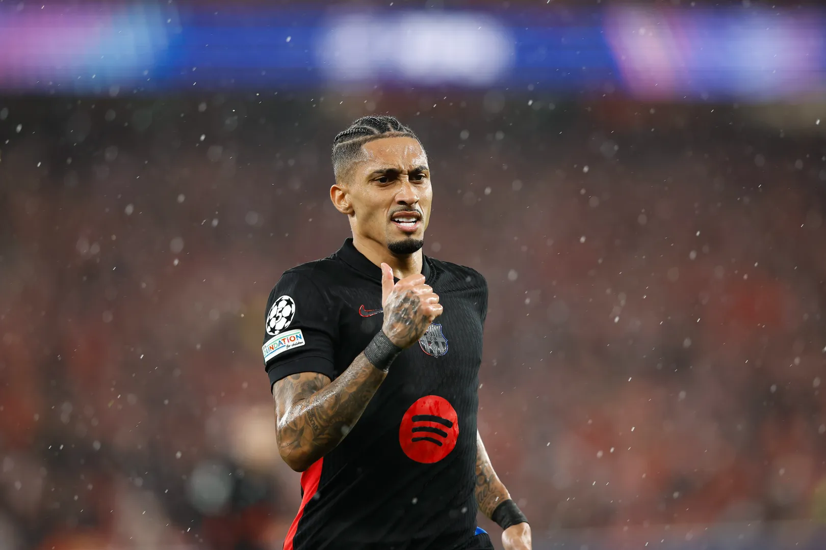 Raphinha, do Barcelona Foto: (IconSport)