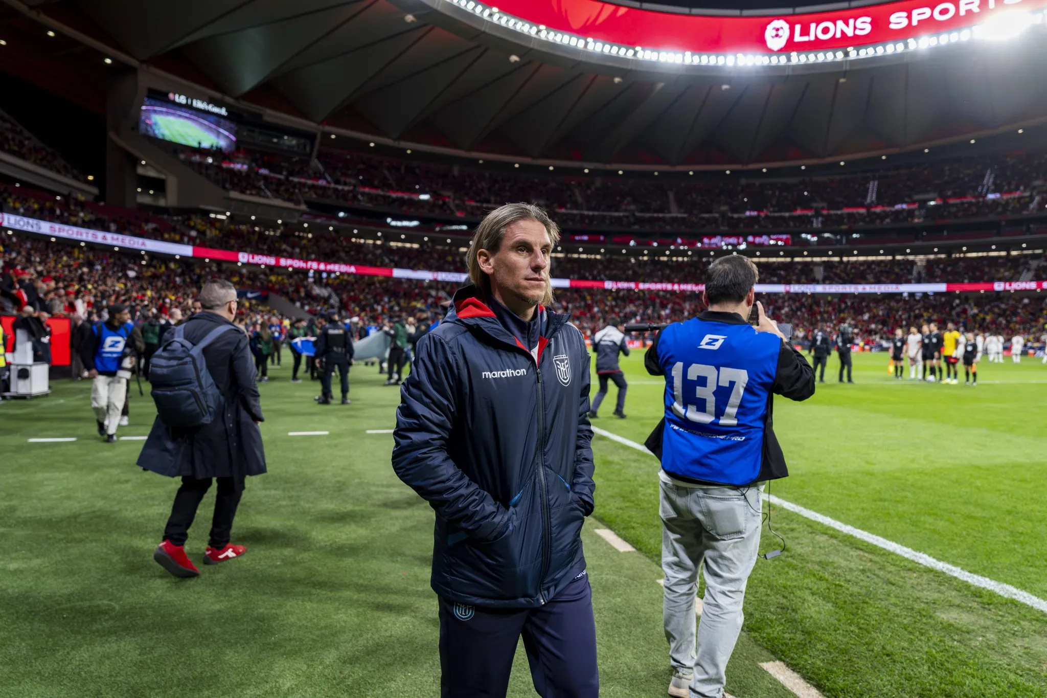 Beccacece, t&eacute;cnico do Equador