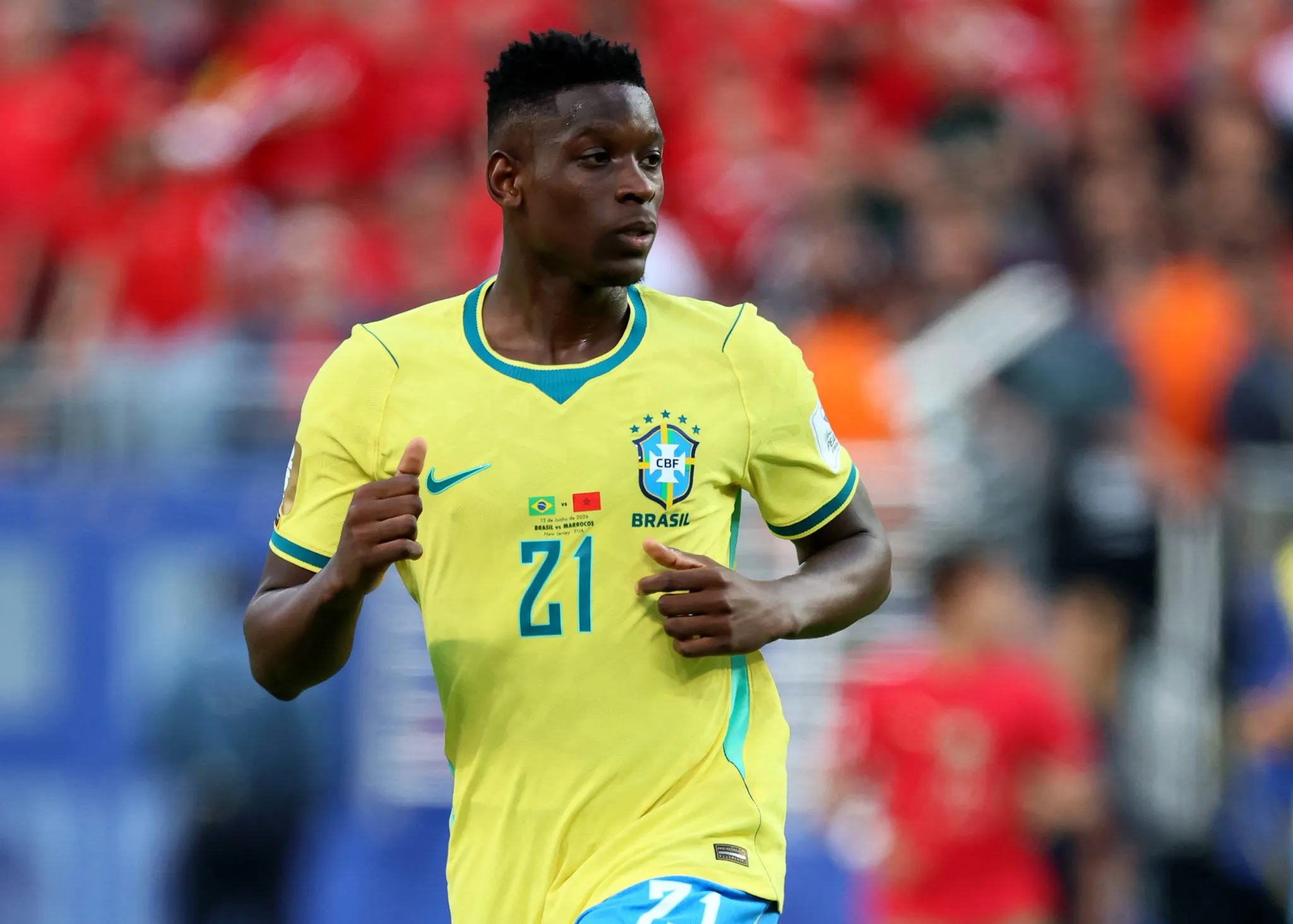 Luiz Henrique em a&ccedil;&atilde;o pela sele&ccedil;&atilde;o brasileira