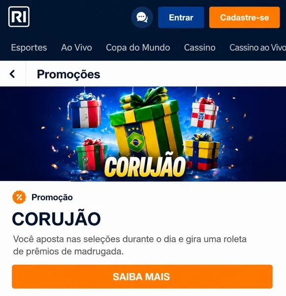 Detalhes sobre a promo&ccedil;&atilde;o "Coruj&atilde;o", da Rivalo