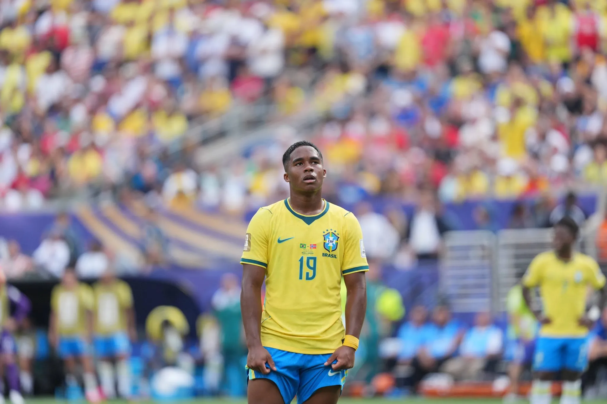 Endrick a servi&ccedil;o da sele&ccedil;&atilde;o brasileira na Copa do Mundo 2026 (Foto: Imago/AFLOSPORT)