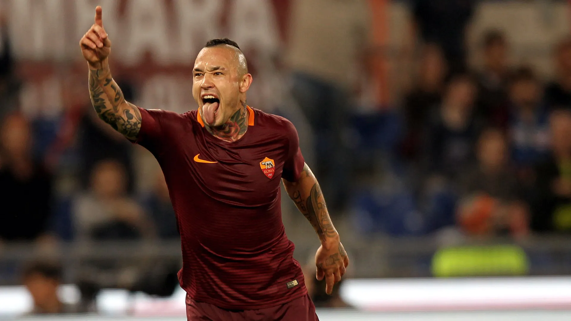 Radja Nainggolan, da Roma (Photo by Paolo Bruno/Getty Images )