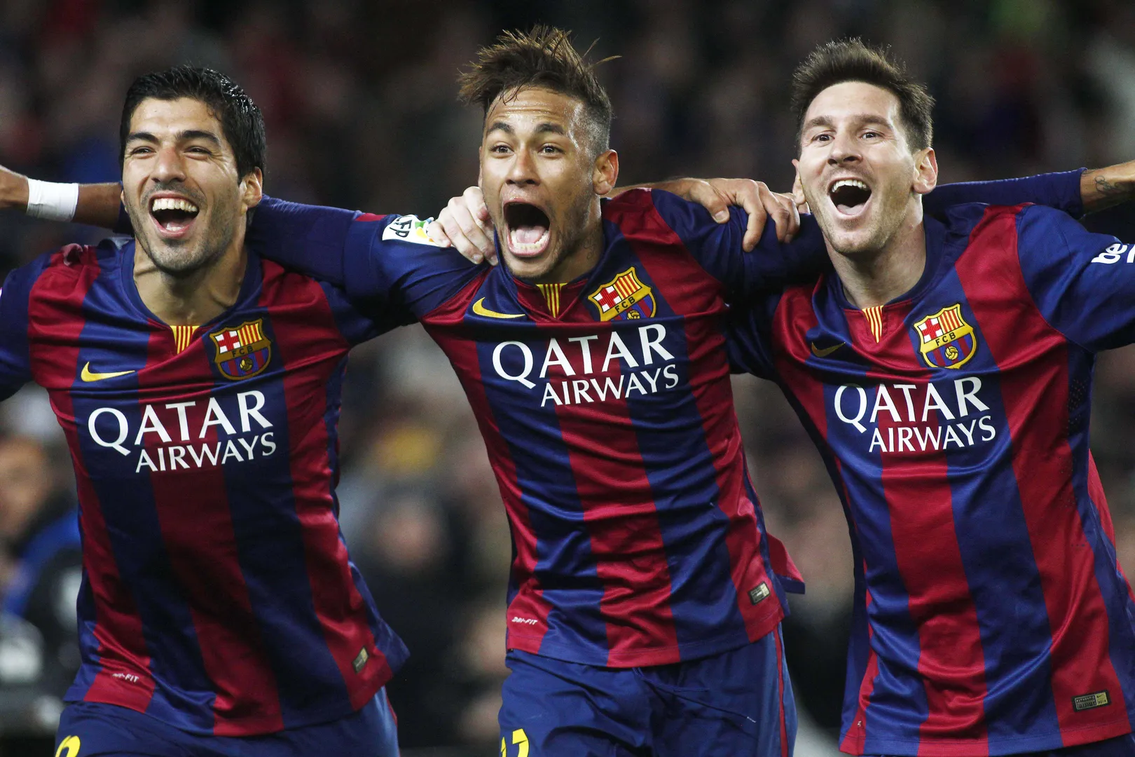 Trio Su&aacute;rez, Neymar e Messi encantou a Europa por se complementarem e potencializarem suas caracter&iacute;sticas em campo