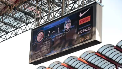 Icardi e Banega guiaram o passeio interista diante da sensa&ccedil;&atilde;o do campeonato, a Atalanta