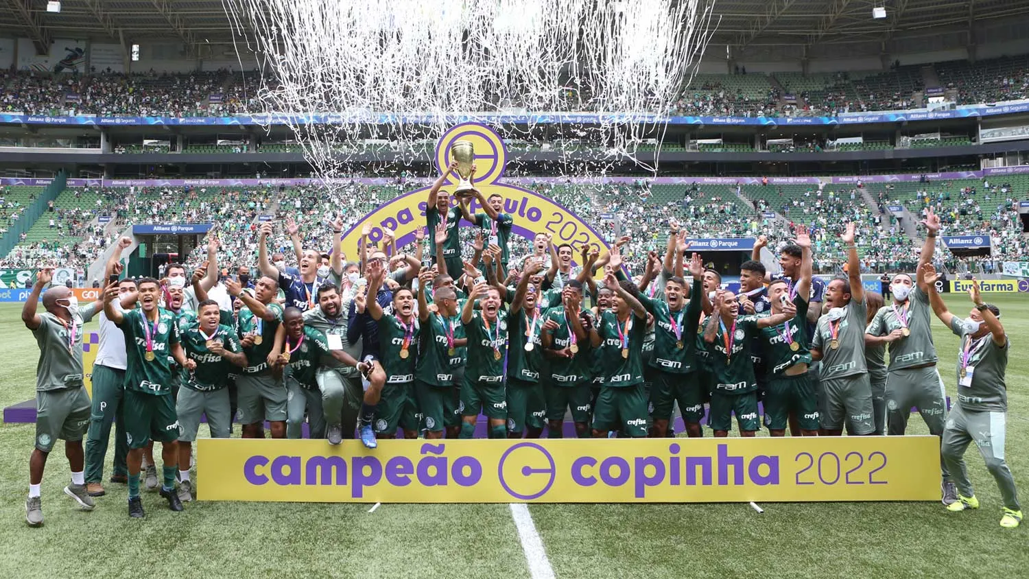 Palmeiras na Copinha: veja as campanhas do time na competi&ccedil;&atilde;o de base