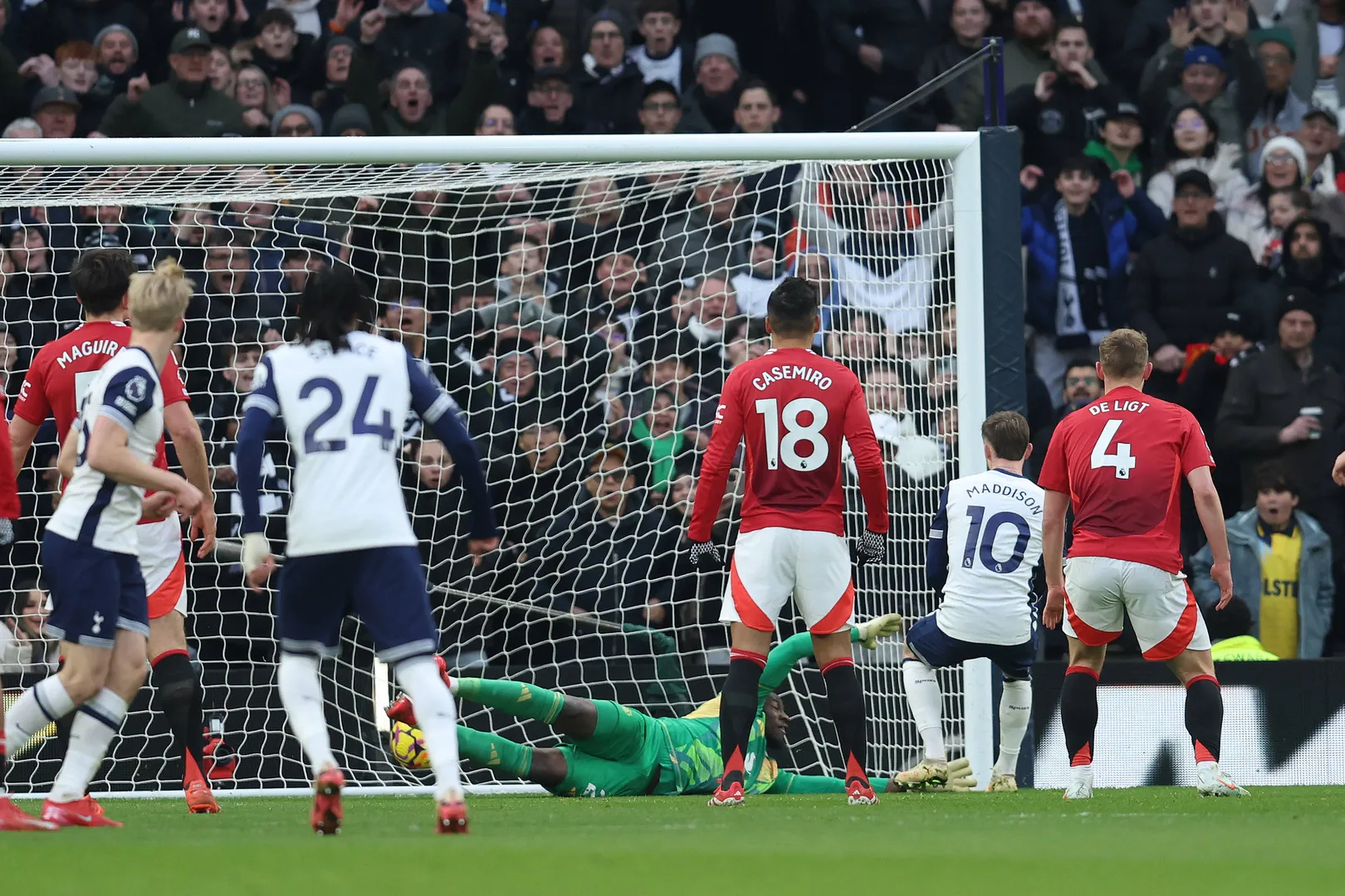 Maddison fez o &uacute;nico gol do jogo. Foto: Imago