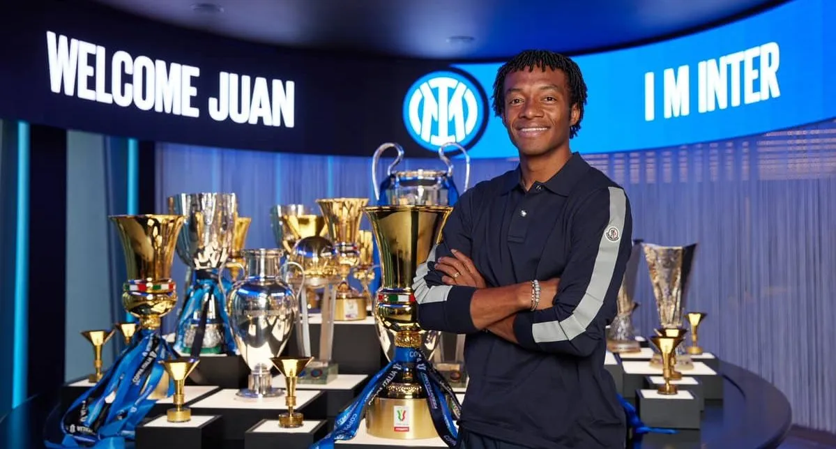 Cuadrado foi recha&ccedil;ado pela torcida, mas a Inter bancou sua contrata&ccedil;&atilde;o