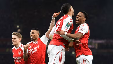Arsenal avan&ccedil;a no sufoco e conta com ajuda rival em jogo especial para Gabriel Jesus